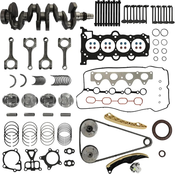 1.6L Crankshaft Piston Timing Chain Kit Fit Hyundai Accent Veloster Kia Rio Soul