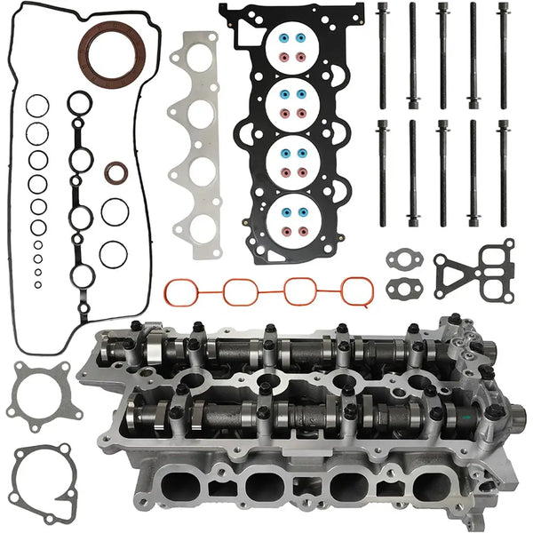 1.6L Cylinder Head Assembly & Head Gasket Set Fit Hyundai Kia