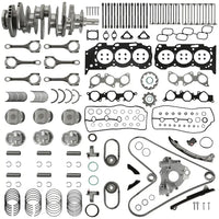 1GR-FE 4.0L Engine Rebuild Kit with crankshaft, pistons, timing chain, oil pump & complete gaskets Fits Toyota 4Runner FJ Cruiser Tacoma Tundra