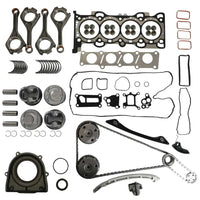 2.0L Engine Rebuild Kit Head Gasket Piston Timing Chain VVT Gear Jaguar Land Rover