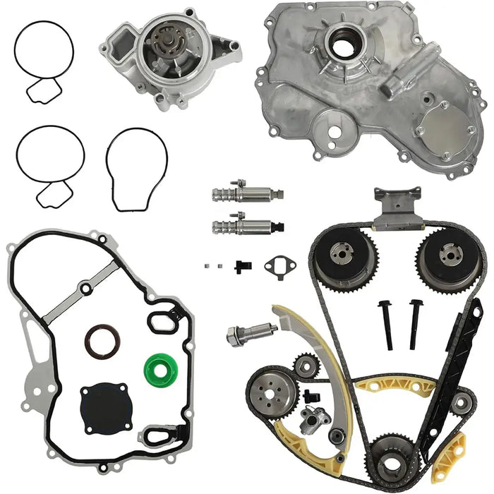 2.2L 2.4L Timing Chain Kit Water Oil Pump VVT Solenoid Fit Buick Chevy GMC