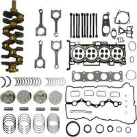 2.4L GDI Full Engine Rebuild Kit Crankshaft Piston Rod Bearings Hyundai Sonata Kia Optima