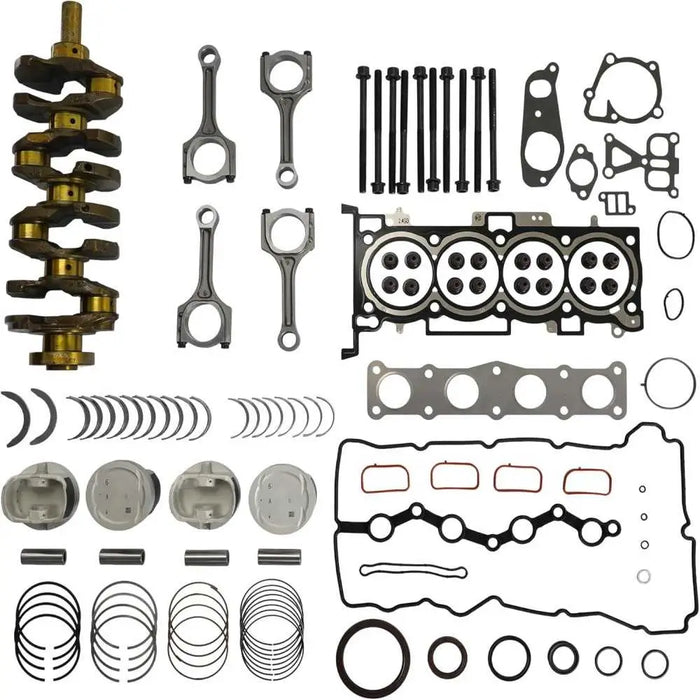 2.4L GDI Full Engine Rebuild Kit Crankshaft Piston Rod Bearings Hyundai Sonata Kia Optima