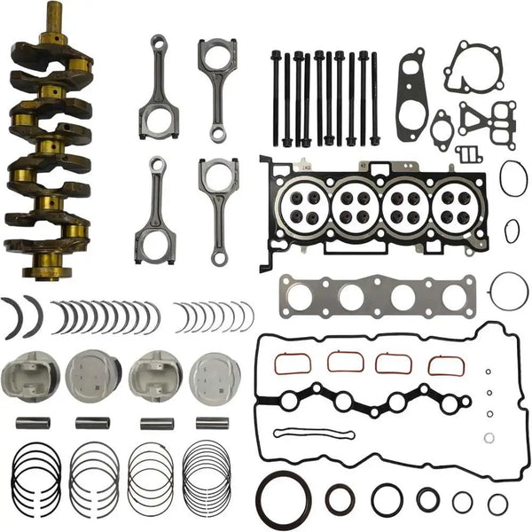 2.4L GDI Full Engine Rebuild Kit Crankshaft Piston Rod Bearings Hyundai Sonata Kia Optima