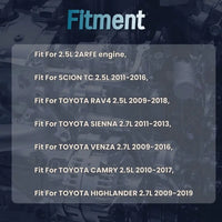 Engine Rebuild Overhaul Kit For Toyota 2.5L 2.7L 2ARFE 2009-2018