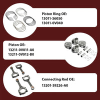 2AR-FE 2.5L Crankshaft Kit compatible with Toyota 2009-2018