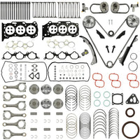 2GR-FE Engine Overhaul Rebuild Kit Head Gsket Set Timing Chain Kit & VVT Connecting Rod Piston Valves Bearing Fit for Toyota Highlander Sienna Camry RAV4 Avalon Venza Lexus ES350 RX350 3.5L 2005-2015