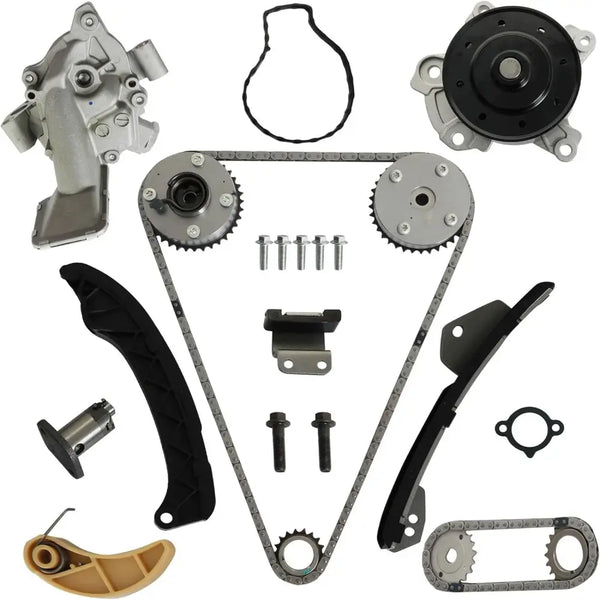 2ZR-FE 1.8L Engine Timing Chain Kit VVT Sprocket & Water Pump Oil Pump Fit For Toyota 2009-2019
