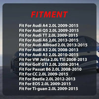 2.0 Rebuild Overhaul Kit With Timing Chain Kit & Timing Tool & Intake/Exhaust Valve Fit For Audi A4 Q5 TT VW Jetta GTI Passat CC 2.0L CAEB CCTA 2009-2015 Replace# 06H109158N 06D109601M