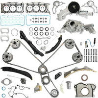 3.6 Pentastar Full Engine Rebuild Kit Timing Chain VVT Water Pump Oil Pump Head Gaskets