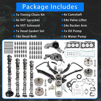 Engine Rebuild Overhaul Kit For Jeep Chrysler Ram Dodge 3.6L V6 11-16