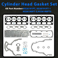 Non AFM DOD Disable Camshaft Valve Lifters Head Gasket Set compatible with Chevy Silverado 1500 Tahoe Suburban Avalanche GMC Yukon Sierra Envoy 5.3L Truck SUV Gen 4 Engines 2007-2013 12689035