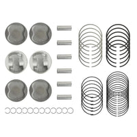 3.4L 5VZFE Engine Overhaul Rebuild Kit w/Timing Belt Kit Water Pump Head Gsket Bolts Set Piston & Bearing Fit for Toyota 4Runner Tacoma Tundra 1995-2004,HS9227PT-1,ES72168,13503-62040,13505-62070