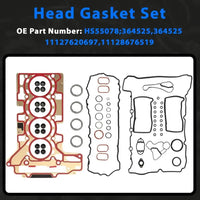 N20 Head Gasket Set W/Head Bolts Intake & Exhuast Gasket Set Piston Kit Rod & Main Bearing Fit For BMW 125i 320i 328i 428i 528i X1 X3 Z4 F30 F10 F25 E89 2.0L L4 D20 2010-2017