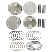 G4KE 2.4L Engine Rebuild Overhaul Kit Crankshaft & 4x Connecting Rods Piston Kit Fit For Hyundai Kia Grandeur Santa Fe Sonata Sportage Azera HG TG Sorento Rondo 2.4L 2013-2019 23111-2G200 23510-2G500