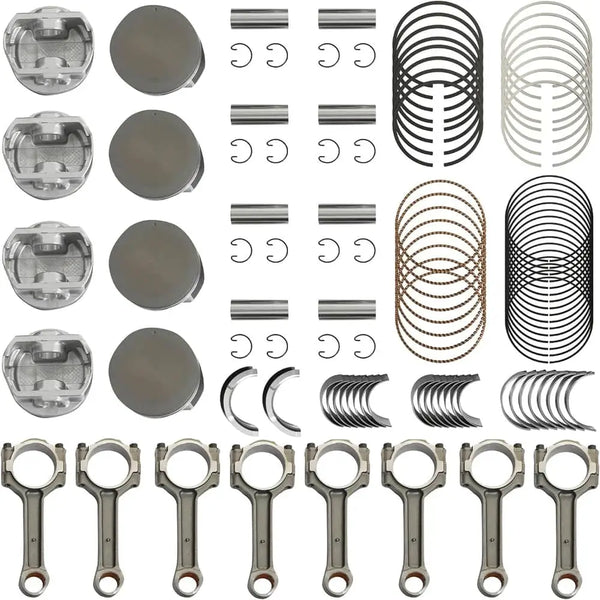 YIDEZU 4.8L 5.3L Engine Piston Con-Rod Fit For Chevry GM Buick 05-10