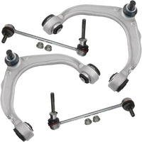 4Pcs Front Upper Control Arm & Sway Bar Link Kit For BMW 3.0L 2007-2019