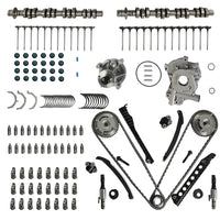 5.4L 3V SOHC Full Overhaul Kit Camshaft Timing Chain Oil Water Pump Ford F150 Navigator