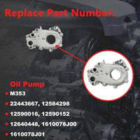 3.6L Timing Chain Kit With VVT Sprocket Solenoid Water/Oil Pump Fit For Buick Cadillac Chevrolet GMC Enclave Allure Acadia Traverse Pontiac Saab Saturn Suzuki 3.0L 2008-2016 9-0753S