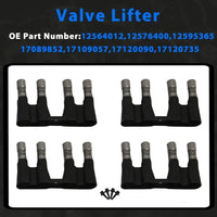 Non AFM DOD Disable Camshaft Valve Lifters Head Gasket Set compatible with Chevy Silverado 1500 Tahoe Suburban Avalanche GMC Yukon Sierra Envoy 5.3L Truck SUV Gen 4 Engines 2007-2013 12689035