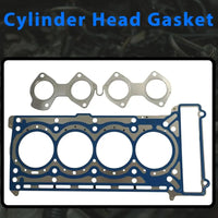 Engine Overhaul Cylinder Head Gasket Set W/Head Bolt Timing Chain Kit & Camshaft Adjuster Con-Rod & Main Bearing Fit For Mercedes M271 W203 W204 E250 C250 C200 SLK200 SLK250 1.8L 2012-2015
