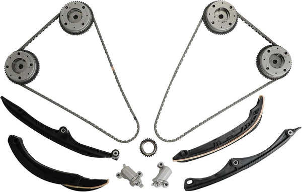 YIDEZU 31079S Timing Chain Kit w/VVT For Ford F150 17-21 3.5L V6