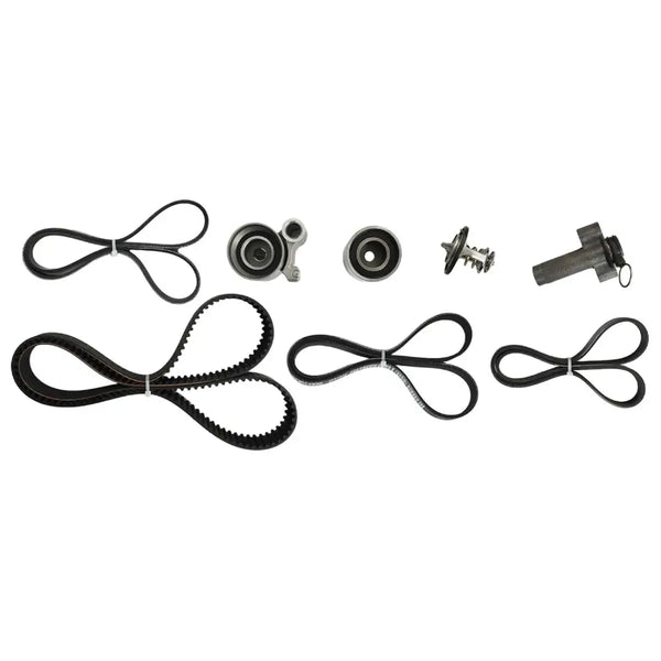 3.4L 5VZFE Engine Overhaul Rebuild Kit w/Timing Belt Kit Water Pump Head Gsket Bolts Set Piston & Bearing Fit for Toyota 4Runner Tacoma Tundra 1995-2004,HS9227PT-1,ES72168,13503-62040,13505-62070