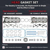 YIDEZU 5.0 Engine Full Gasket & Timing Chain Kit w/Bolts Fit Ford F-150 11-12