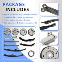 YIDEZU 31079S Timing Chain Kit w/VVT For Ford F150 17-21 3.5L V6