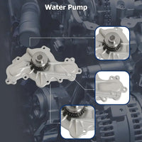 9-0738S 3.5 3.7 Timing Chain Kit W/Water Pump Fit For Ford Edge Explorer Taurus Police Taurus Flex Lincoln MKS MKZ MKX Continental 3.5L 3.7L 2011-2019 AW6348 AA5Z8501C BL3Z-6268-A AT4Z-6268-A