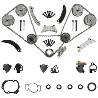 9-0753S Timing Chain Kit w/VVT Sprockets Fit For GM 3.0L 3.6L 2007-2016 | For Chevrolet Equinox For GMC Acadia For Cadillac CTS SRX For Buick Enclave 3.0L 3.6L 2007-2016 9-0753S 12606653 12626161