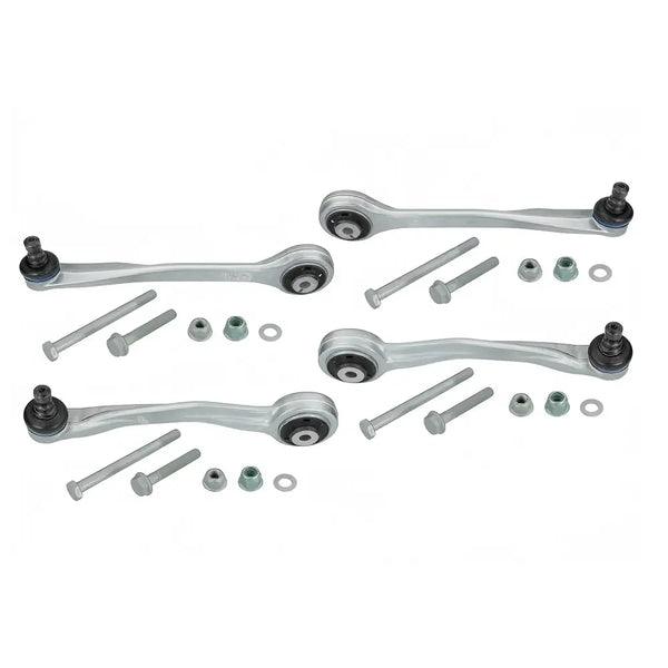 YIDEZU 4PCS Front Upper Control Arm Kit, direct OEM replacement for Audi S5 B9/F5 2017-2022. Bolt-on design for easy installation, fixes front suspension clunking noise, loose steering and uneven tire wear. Premium steel construction with 1-year warranty. Verify VIN & OE number before purchase.