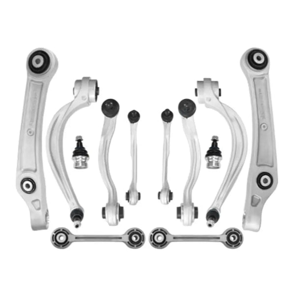 YIDEZU Front Left Lower‑Forward Control Arm, OE#4M0407151D, forged aluminium suspension control arm for 2017 Audi Q7, 2018 Porsche Cayenne Turbo. Direct OE replacement, with rubber‑metal bushings, without ball joint. Fix clunking noise & unstable handling. Please verify VIN & OE number before ordering.