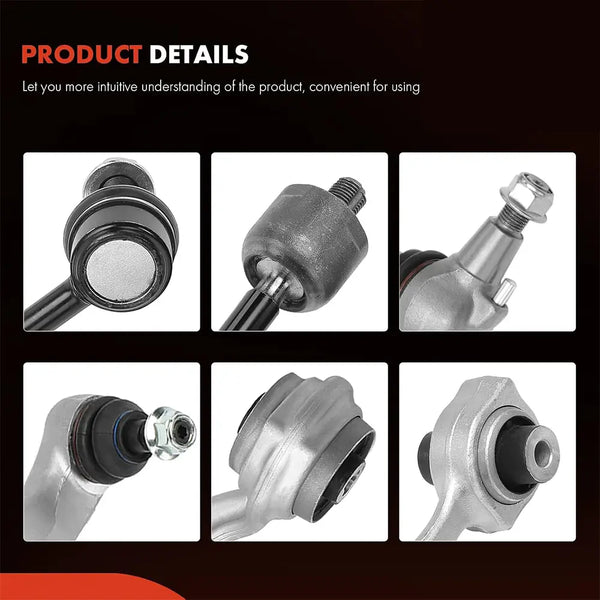 Premium Front Control Arm with Ball Joint & Sway Bar Link OE 2123300135 for Mercedes‑Benz E250 W212 2009‑2016. Direct replacement to fix shaky steering & worn suspension. Confirm OE number & vehicle fitment before purchase. Shop today for reliable aftermarket suspension parts.