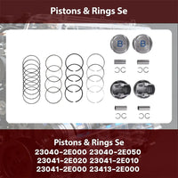 23110-2E501 Crankshaft + 23510-2E001 Connecting Rod Set Hyundai Tucson 2014-2015