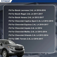 GM 2.4L L4 Full Engine Rebuild Kit Timing VVT Gear Piston Conrod Bearing Buick Regal Equinox