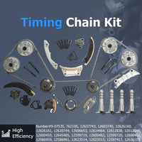 GM 3.0L 3.6L V6 Full Overhaul Kit Camshaft Timing Chain VVT Solenoid Oil Water Pump
