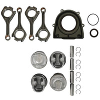 2.0L Engine Rebuild Kit Head Gasket Piston Timing Chain VVT Gear Jaguar Land Rover