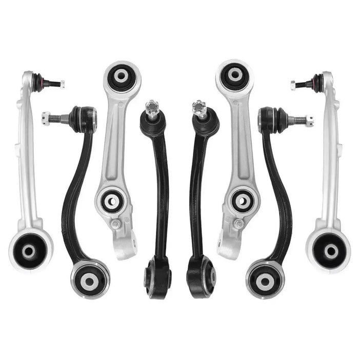 8Pcs Front Upper & Rearward Control Arm Suspension Kit