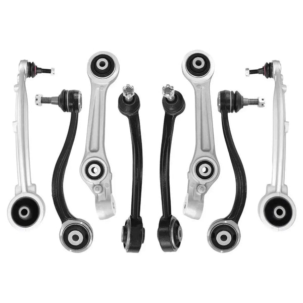8Pcs Front Upper & Rearward Control Arm Suspension Kit