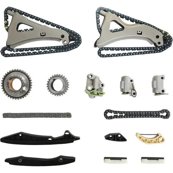 Direct OEM replacement timing overhaul set for Mercedes M278 engine service