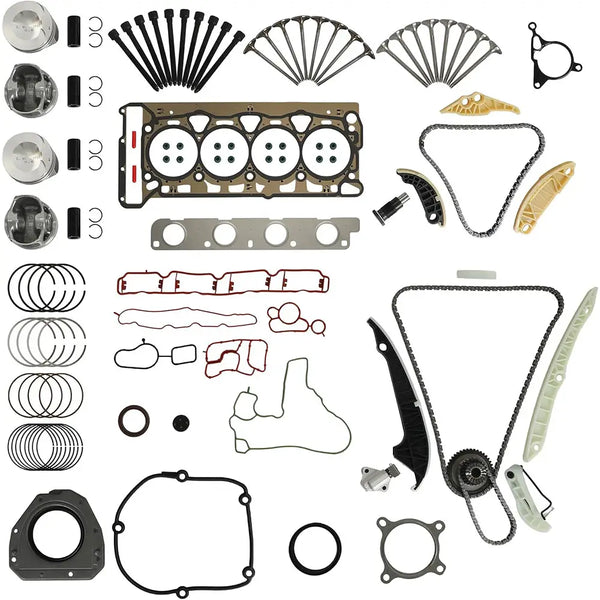 EA888 Gen2 2.0T Overhaul Kit 06H107065AM 21mm Piston Timing Chain Audi A3 TT VW GTI Tiguan