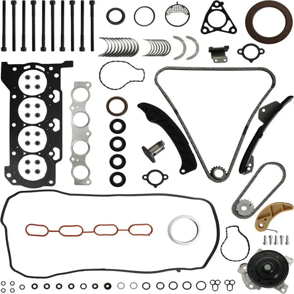 2ZR-FE 1.8L Cylinder Head Repair Kit Timing Chain Water Pump Bearings | Fit For Toyota Corolla Matrix Scion xD 1.8L Cylinder Head Repair Kit Timing Chain Water Pump 2008-2019 HS26515PT AHB881