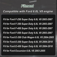 6.0L Powerstroke Diesel Full Head Gasket Kit with 18mm Head Bolts & Complete Seals