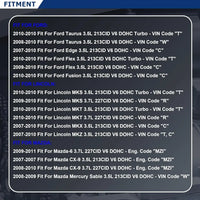 Engine Timing Chain Kit W/Water Pump Fit For Ford Edge Taurus Flex Fusion For Lincoln MKZ MKS MKT MKX For Mazda-6 CX-9 Mercury 3.5L 3.7L V6 DOHC 2007-2010 7T4Z-6256-A 7T4Z-6268-CA AT4Z-6306-A