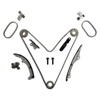 Engine Timing Chain Kit W/Water Pump Fit For Ford Edge Taurus Flex Fusion For Lincoln MKZ MKS MKT MKX For Mazda-6 CX-9 Mercury 3.5L 3.7L V6 DOHC 2007-2010 7T4Z-6256-A 7T4Z-6268-CA AT4Z-6306-A