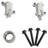 Timing chain kit with VVT phasers, guides & tensioner. OE# ML3Z6C525A ML3Z6256A HL3Z6M280A HL3Z6306A, fits F-150 Expedition Navigator 3.5L V6 17-22.