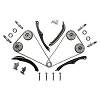 3-1079S 3.5 Timing Chain Kit W/VVT Gear & VCT Solenoid Guides Tensioners | Fit For Ford F-150 Ecoboost Expedition Lincoln Navigator 3.5L V6 DOHC 2017-2024 HL3Z6306A HL3Z6B274A HL3Z6268A HL3Z6M280A