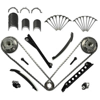 Timing Chain Kit VVT Cam Sprocket Rod & Main Bearing Valve Fit for Ford F-150 F-250 F-350 Super Duty Expedition Lincoln Mark LT Navigator 5.4L V8 3V 2004-2014,3R2Z-6A257-DA