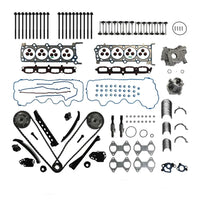 Complete timing chain kit, oil pump & water pump replacement set for 04‑14 Ford F150 Lincoln Mark LT 5.4L 3V V8